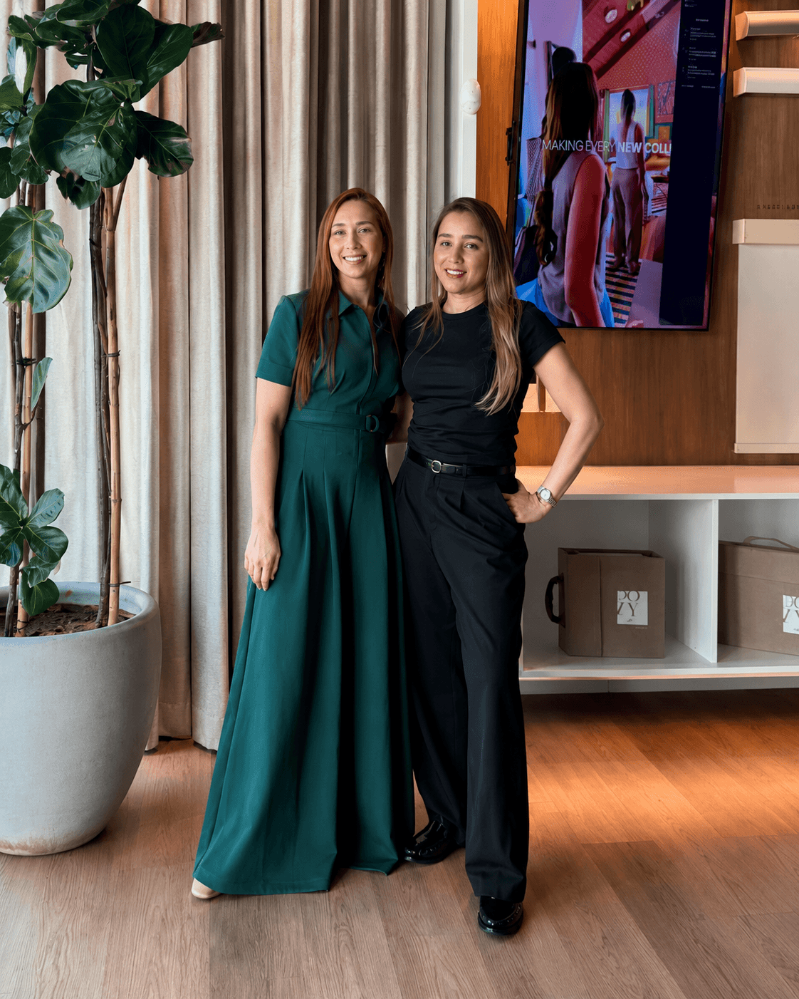 Melissa, Marcela y Lorena — fundadoras de SENZ